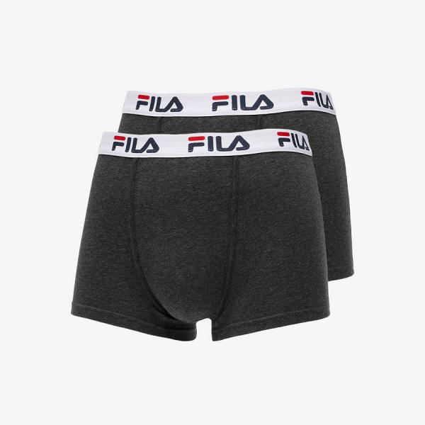 Fila 2-Pack Boxer Anthracite Melange