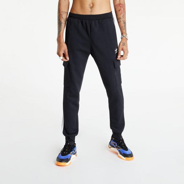 adidas Originals Adicolor 3-Stripes Cargo Slim Joggers Black