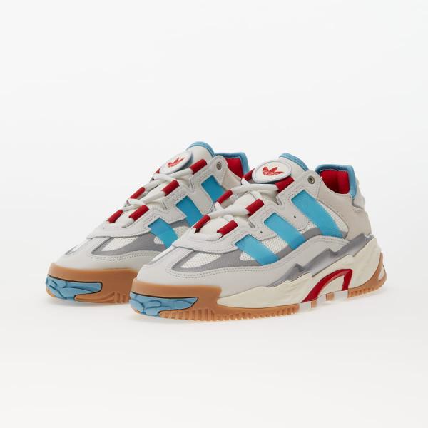 Tenisky adidas Originals Niteball Crystal White/ Preloved Blue/ Silver Metallic EUR 47 1/3