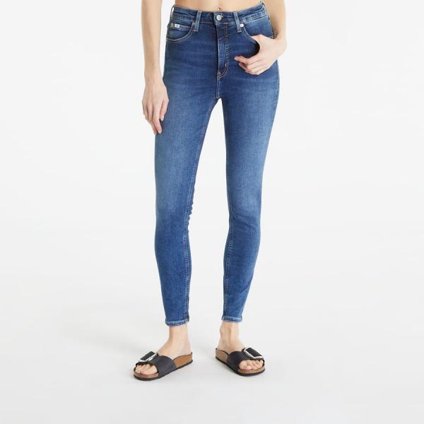 Džíny CALVIN KLEIN JEANS Calvin Klein Jeans High Rise Super Skinny Ankle Denim Dark 28