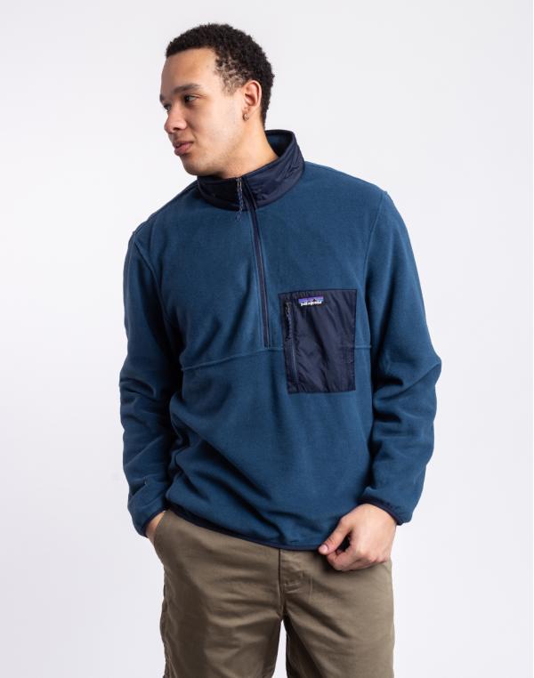 Patagonia M's Microdini 1/2 Zip P/O Tidepool Blue S