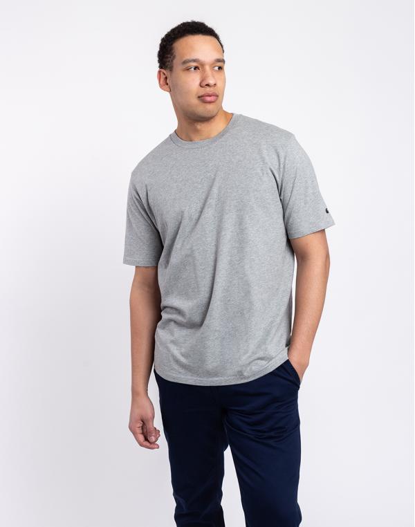 Tričko Carhartt WIP S/S Base T-Shirt Grey Heather / Black