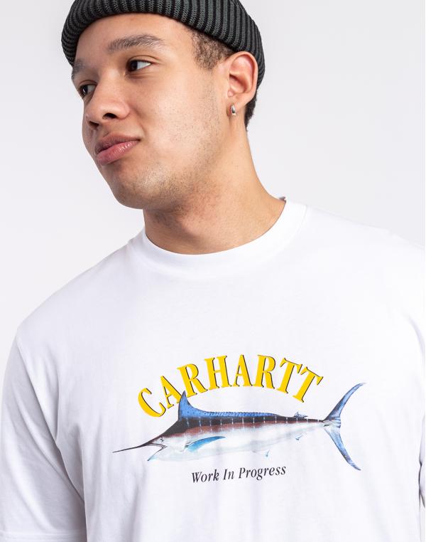 Tričko Carhartt WIP S/S Marlin T-Shirt White