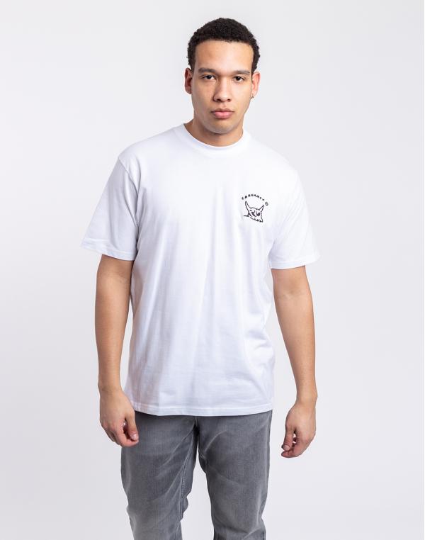 Tričko Carhartt WIP S/S New Frontier T-Shirt White
