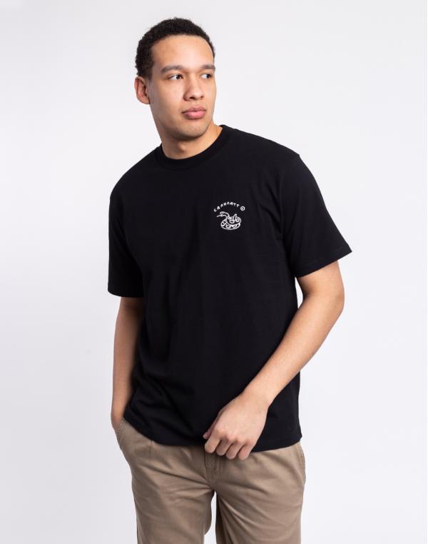 Tričko Carhartt WIP S/S New Frontier T-Shirt Black