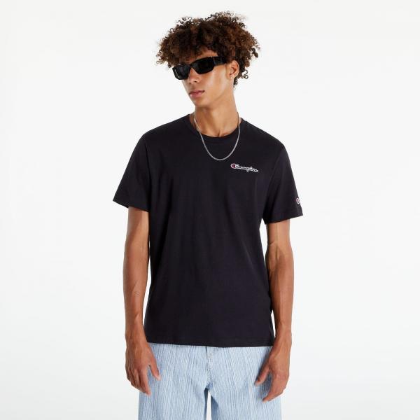 Champion Crewneck T-Shirt Black