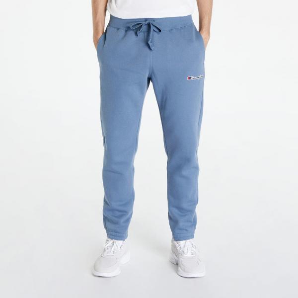 Champion Logo Elastic Cuff Pants Blue