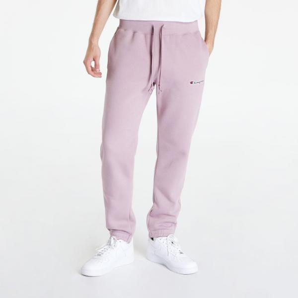 Tepláky Champion Logo Elastic Cuff Pants Purple XXL