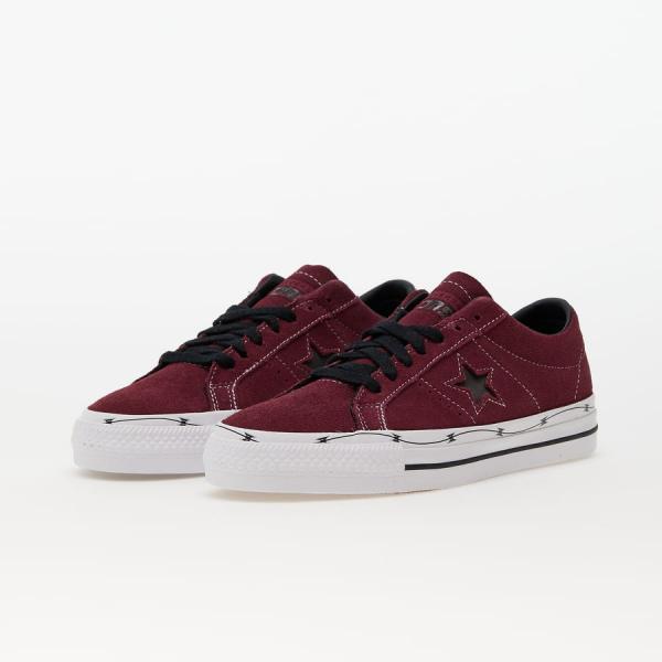 Converse Cons One Star Pro Razor Wire Deep Bordeaux/ Black/ White
