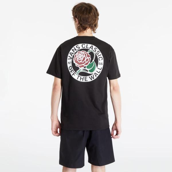 Tričko Vans Tried And True Rose Ss Tee Black S