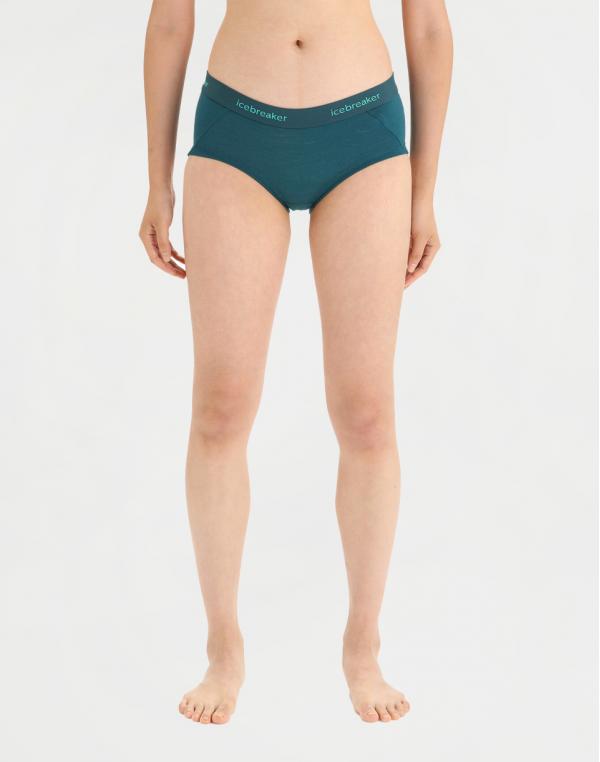 Icebreaker W Sprite Hot pants Green Glory XS