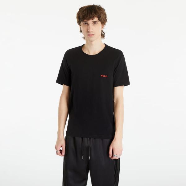 Tričko Hugo Boss Crew Neck Cotton T-Shirt 3-Pack Black XL