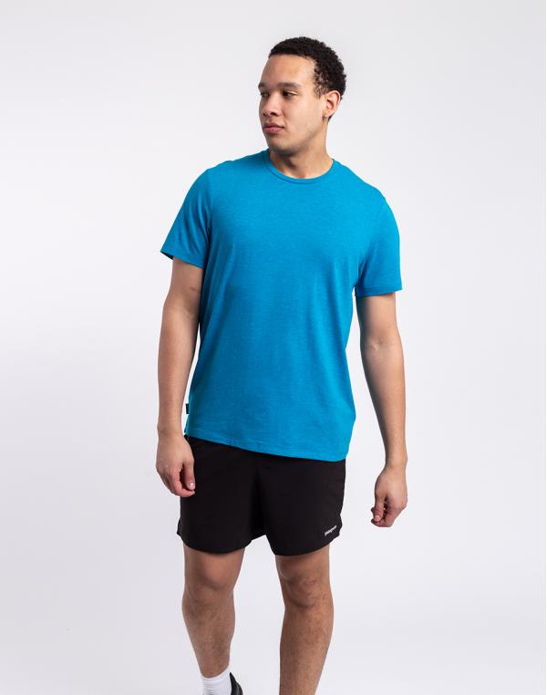 Tričko Icebreaker M Central Classic SS Tee Geo Blue