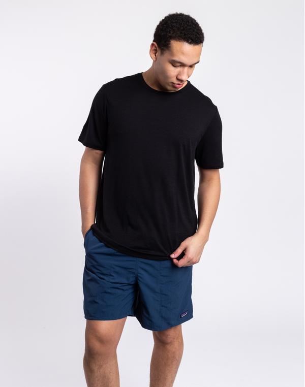 Tričko Icebreaker M Tech Lite II SS Tee Black