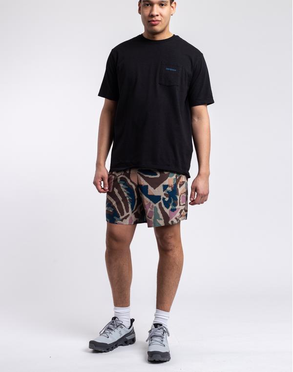 Patagonia M's Trailfarer Shorts - 6" Thriving Planet: Cone Brown S