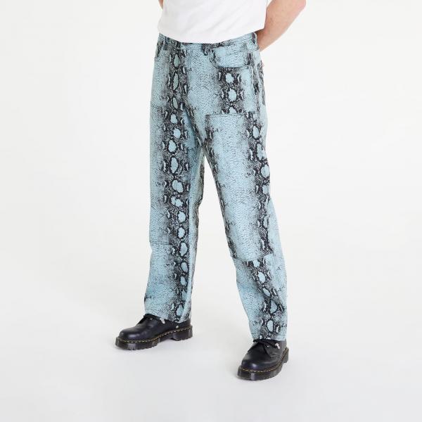 PLEASURES Zion Double Knee Work Pant Blue