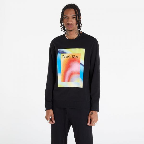 Mikina Calvin Klein Pride Lounge Sweatshirt Black M
