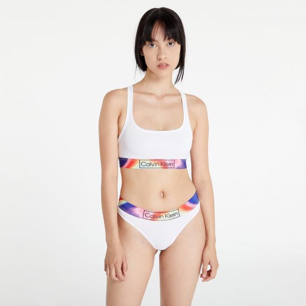 Podprsenka Calvin Klein Organic Cotton Bralette Pride White S