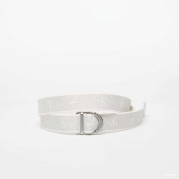 Pásek Calvin Klein D-Ring Slider Belt 30MM White 95