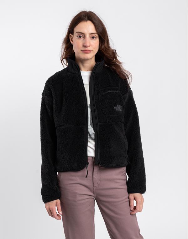 The North Face W Extreme Pile FZ Jacket TNF Black L