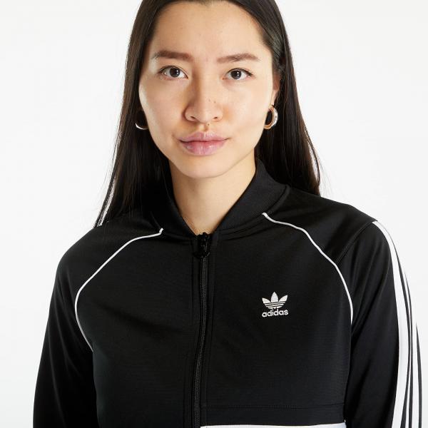 adidas Originals Short Sustainable Track Top Black