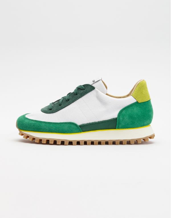 Novesta Marathon Runner Trail WHT-GRN/YLW 37