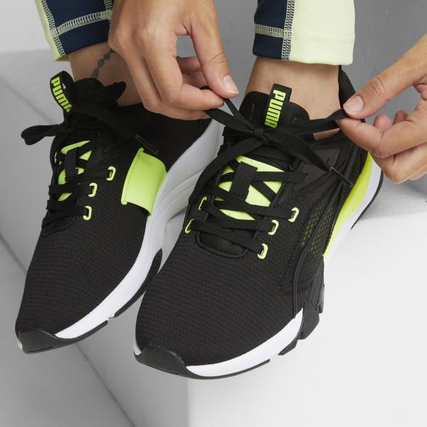 Zora Puma Black-Puma Black-Lime Squeeze Černá 37,5