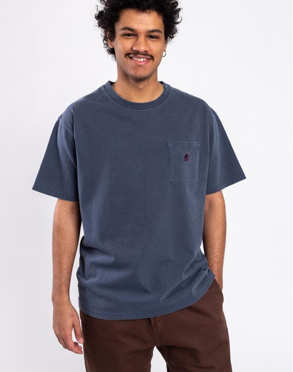 Tričko Gramicci One Point Tee NAVY PIGMENT