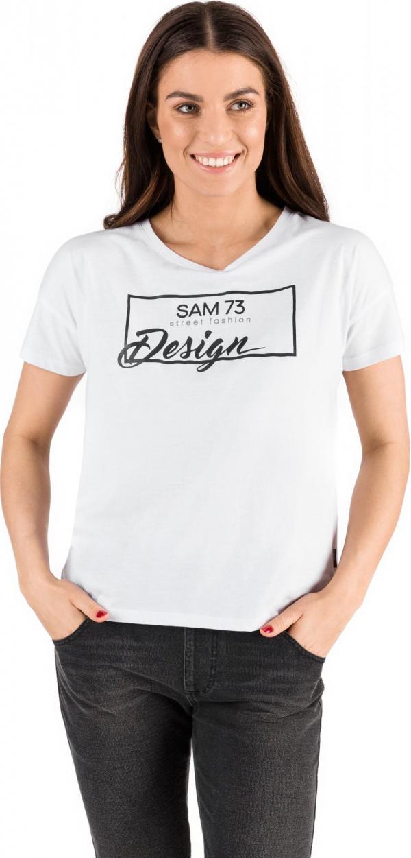 SAM 73 Dámské triko Bílá