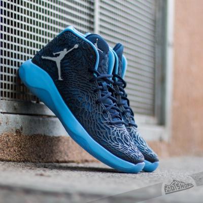 Jordan Ultra Fly Mid Navy/ Reflect Silver-University Blue