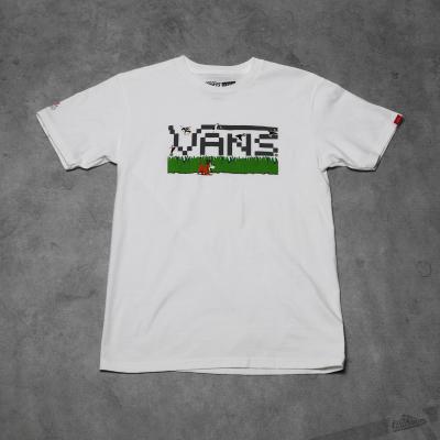 Vans Nintendo Short Sleeve Tee Duck Hunt White