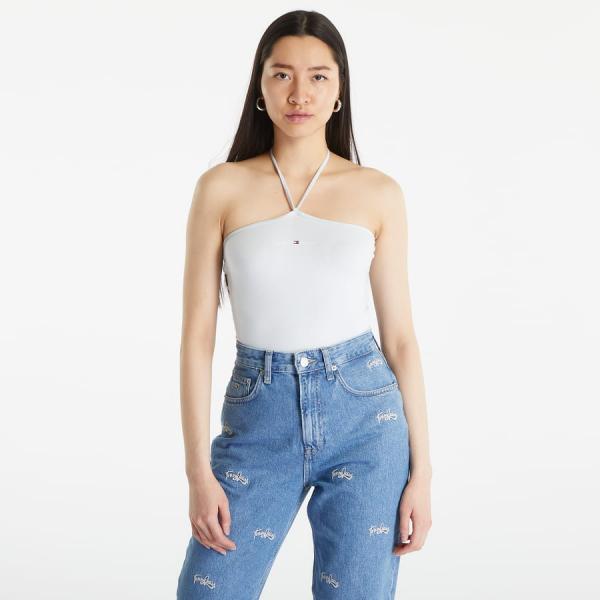 Body TOMMY JEANS Tonal Linear Strapless Body Shimmering Blue M