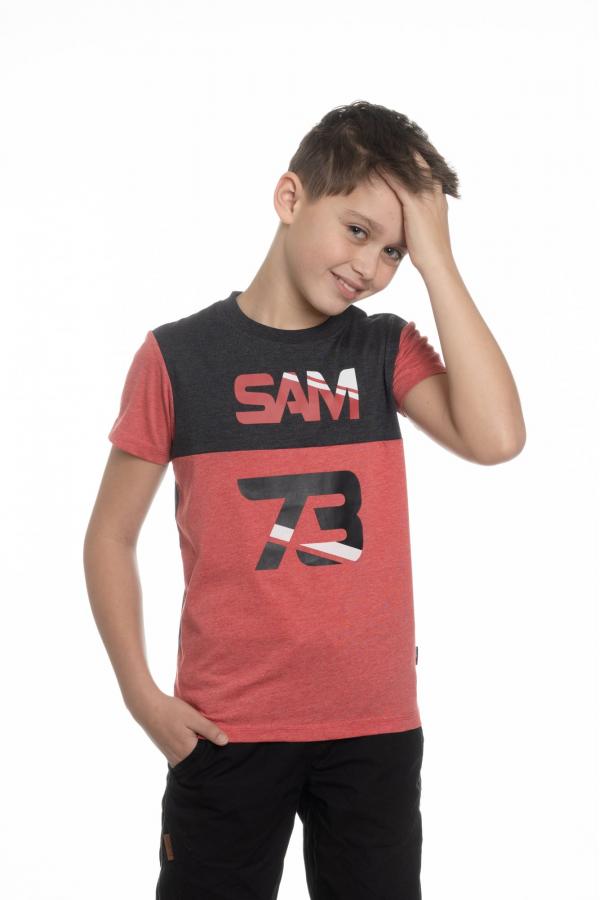 SAM 73 Chlapecké triko Červená 140