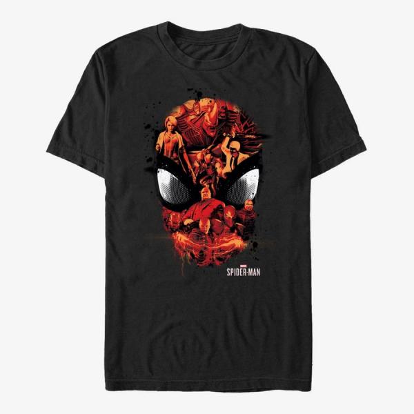 Queens Marvel - Spider Villains Men's T-Shirt Black