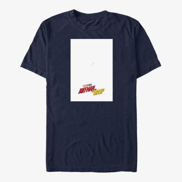 Queens Marvel Ant-Man & The Wasp: Movie - Wasp Poster Men's T-Shirt Navy Blue