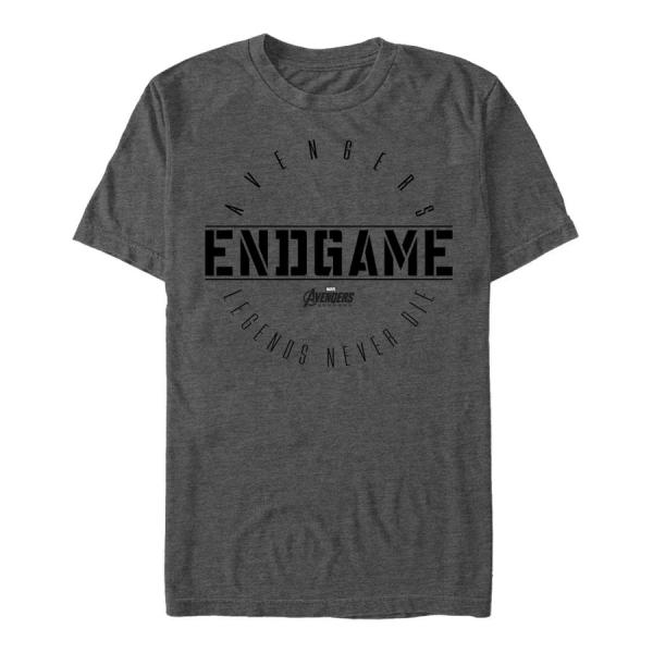 Tričko Merch Marvel Avengers: Endgame - Last Stand Men's T-Shirt Dark Heather Grey XL
