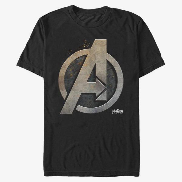 Queens Marvel Avengers: Infinity War - Steal Shield Unisex T-Shirt Black