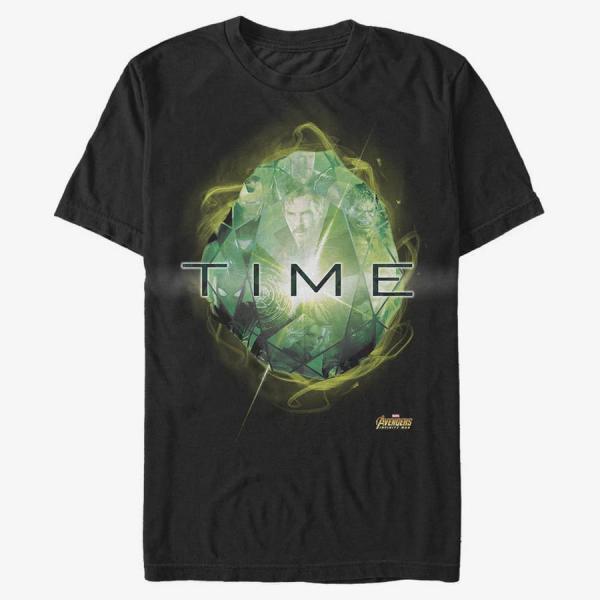 Queens Marvel Avengers: Infinity War - Time Stone Men's T-Shirt Black
