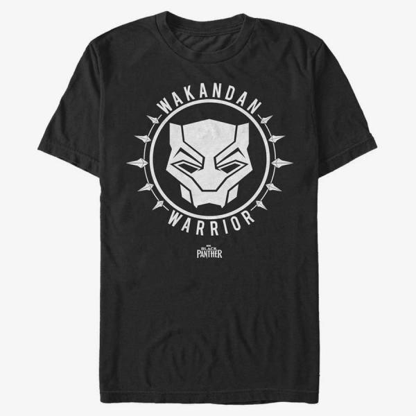 Queens Marvel Black Panther - BlackPanther Emblem Men's T-Shirt Black