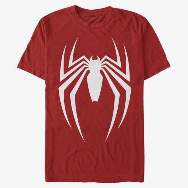 Tričko Merch Marvel Spider-Man Classic - Spider-Man Gameverse Logo Men's T-Shirt Red M