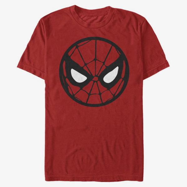 Tričko Merch Marvel Spider-Man Classic - SpiderMan Icon Comp Men's T-Shirt Red XL