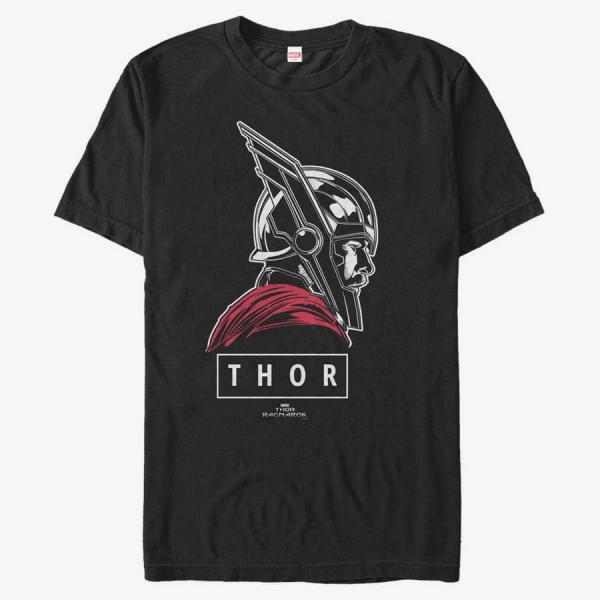 Tričko Merch Marvel Thor Ragnarok - Thor Of Asgard Men's T-Shirt Black M