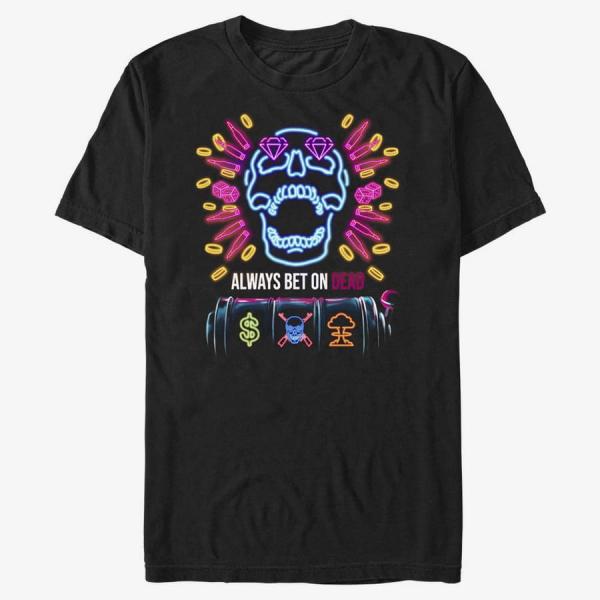 Tričko Merch Netflix Army Of The Dead - Bet On Dead Men's T-Shirt Black XL