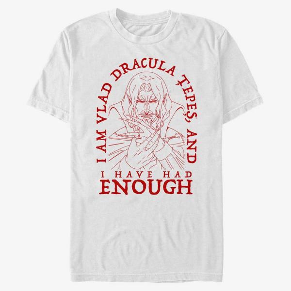 Queens Netflix Castlevania - Had Enough Men's T-Shirt White