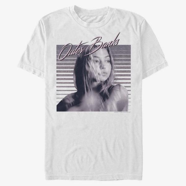 Tričko Merch Netflix Outer Banks - Full Kook Men's T-Shirt White XXXL