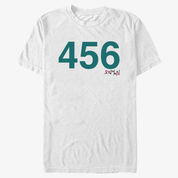 Queens Netflix Squid Game - Costume 456 Men's T-Shirt White