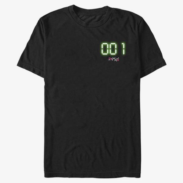 Tričko Merch Netflix Squid Game - One Men's T-Shirt Black XL