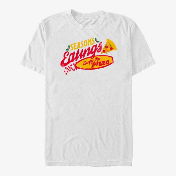 Queens Netflix Stranger Things - Season's Eatings Men's T-Shirt White