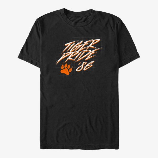 Queens Netflix Stranger Things - Tiger Pride Men's T-Shirt Black