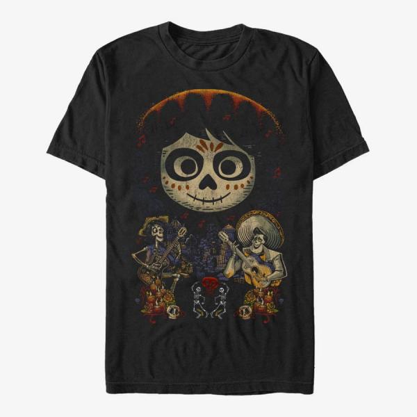 Queens Pixar Coco - Coco Poster Men's T-Shirt Black